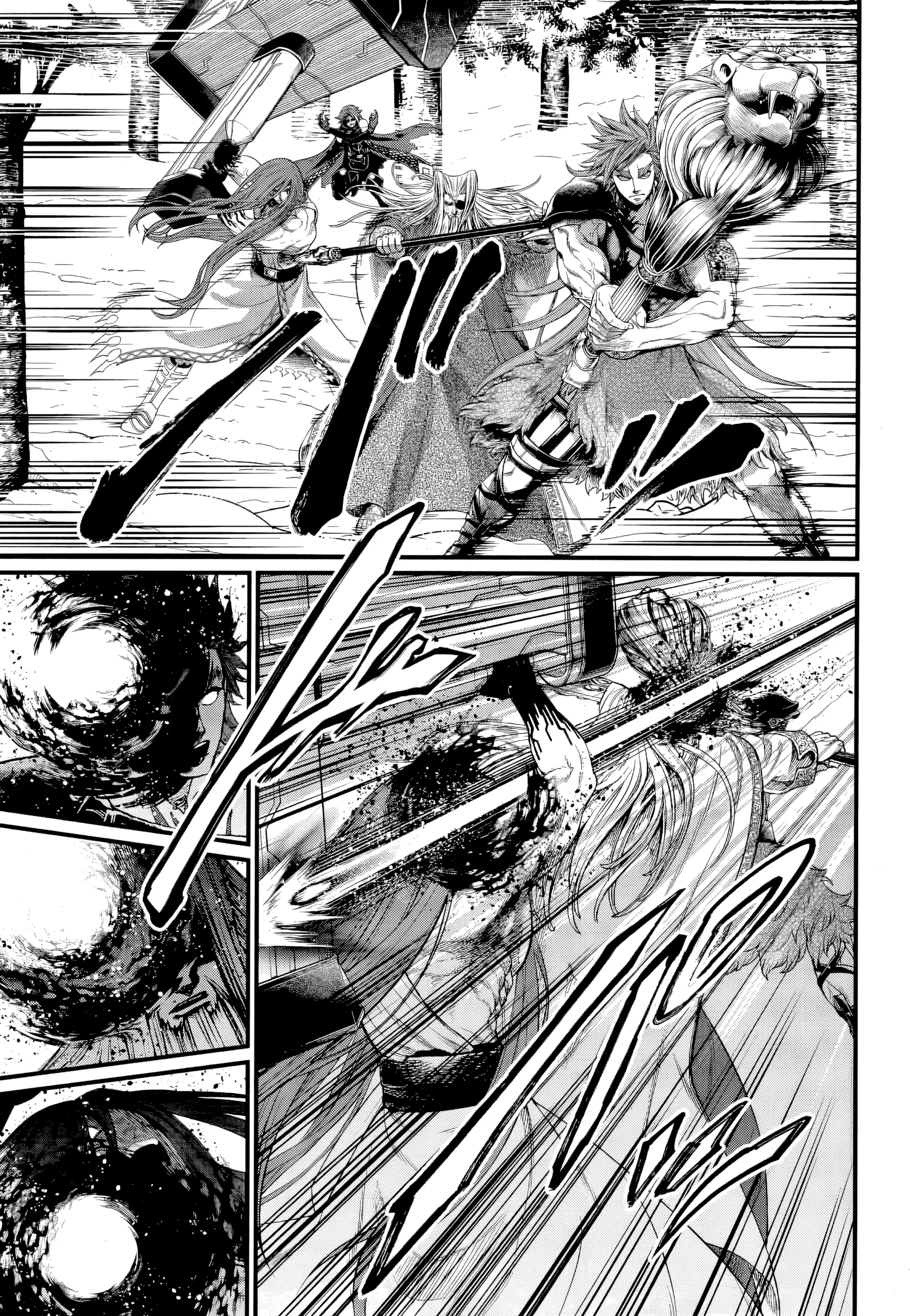 Страница 33 главы 102 манги Повесть о Конце Света / Record of Ragnarok