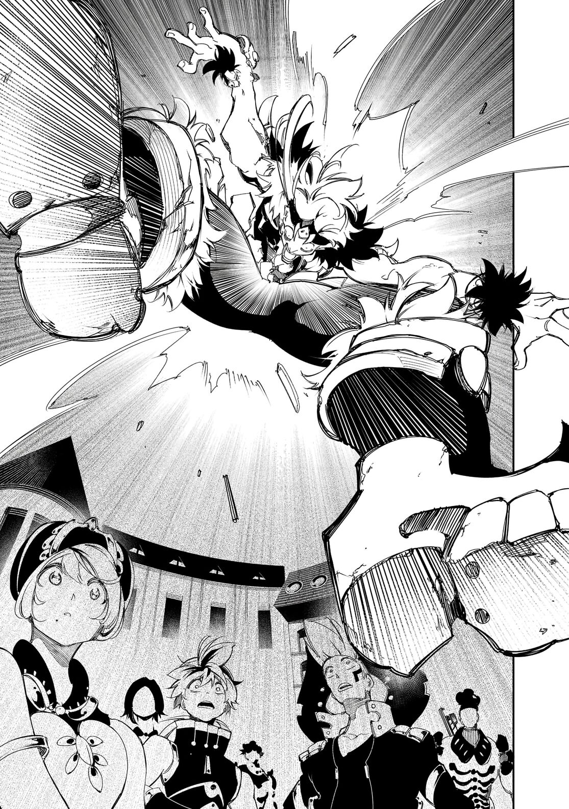 Страница 33 главы 29 манги Самый известный Диктор создаёт Самый Великий в мире клан / Saikyou no Shien-shoku "Wajutsushi" Dearu ore wa Sekai Saikyou Kuran o Shitagaeru