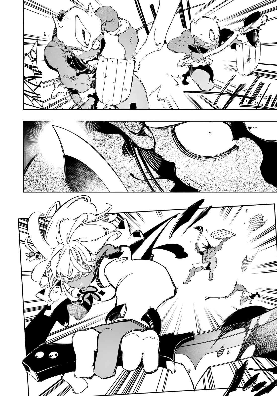 Страница 4 главы 28 манги Самый известный Диктор создаёт Самый Великий в мире клан / Saikyou no Shien-shoku "Wajutsushi" Dearu ore wa Sekai Saikyou Kuran o Shitagaeru