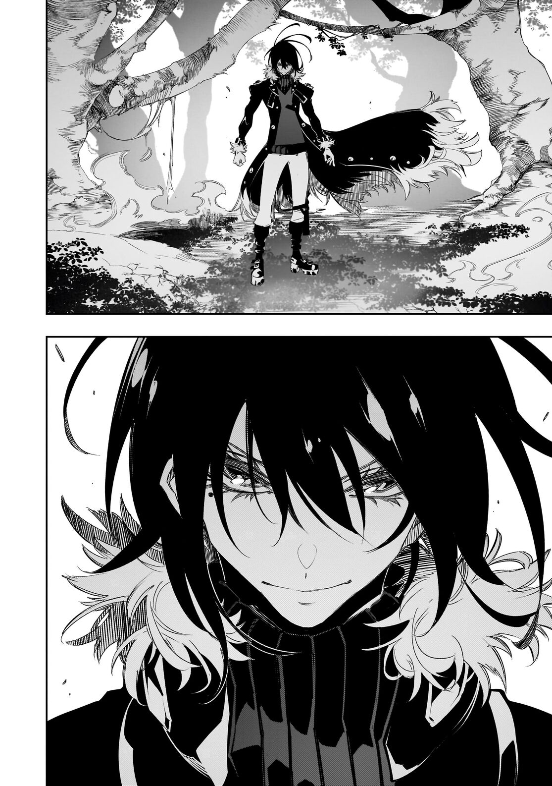 Страница 20 главы 36 манги Самый известный Диктор создаёт Самый Великий в мире клан / Saikyou no Shien-shoku "Wajutsushi" Dearu ore wa Sekai Saikyou Kuran o Shitagaeru