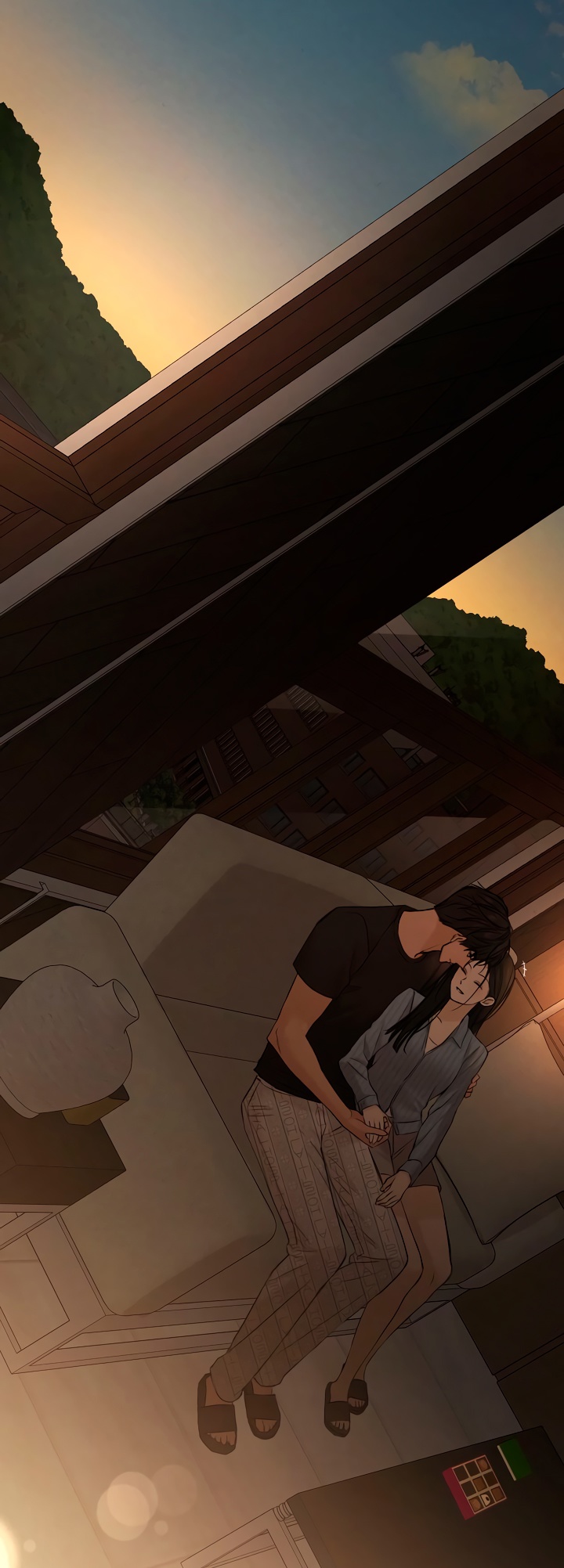 Страница 91 главы 67 манги Ещё только рассвет / The Dawn to Com