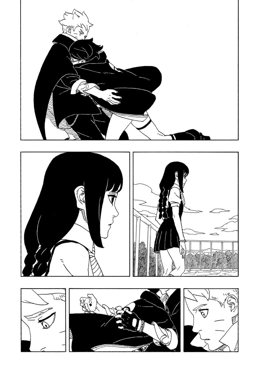 Страница 40 главы 5 манги Боруто: Два синих вихря / Boruto: Two Blue Vortex
