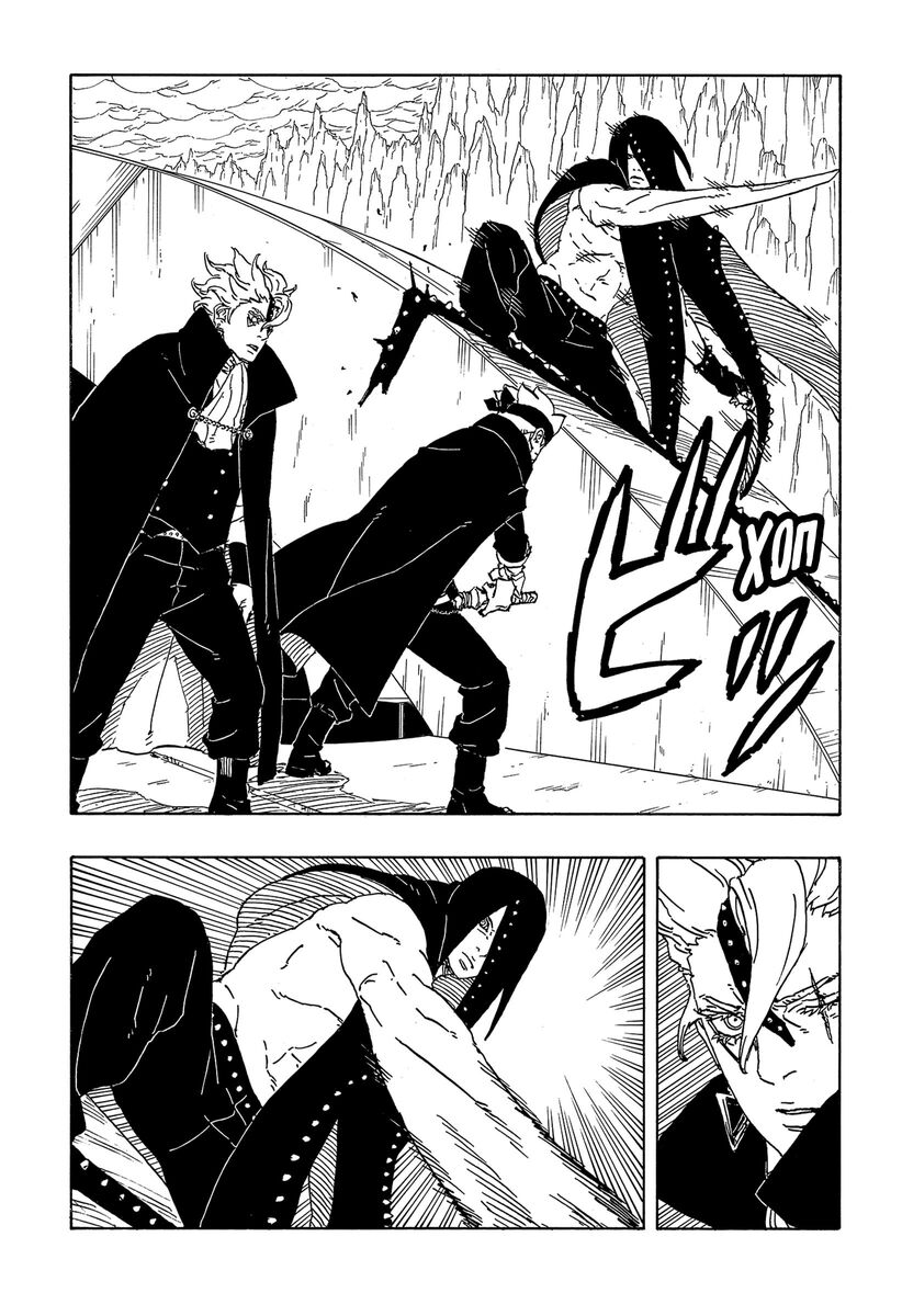 Страница 31 главы 4 манги Боруто: Два синих вихря / Boruto: Two Blue Vortex