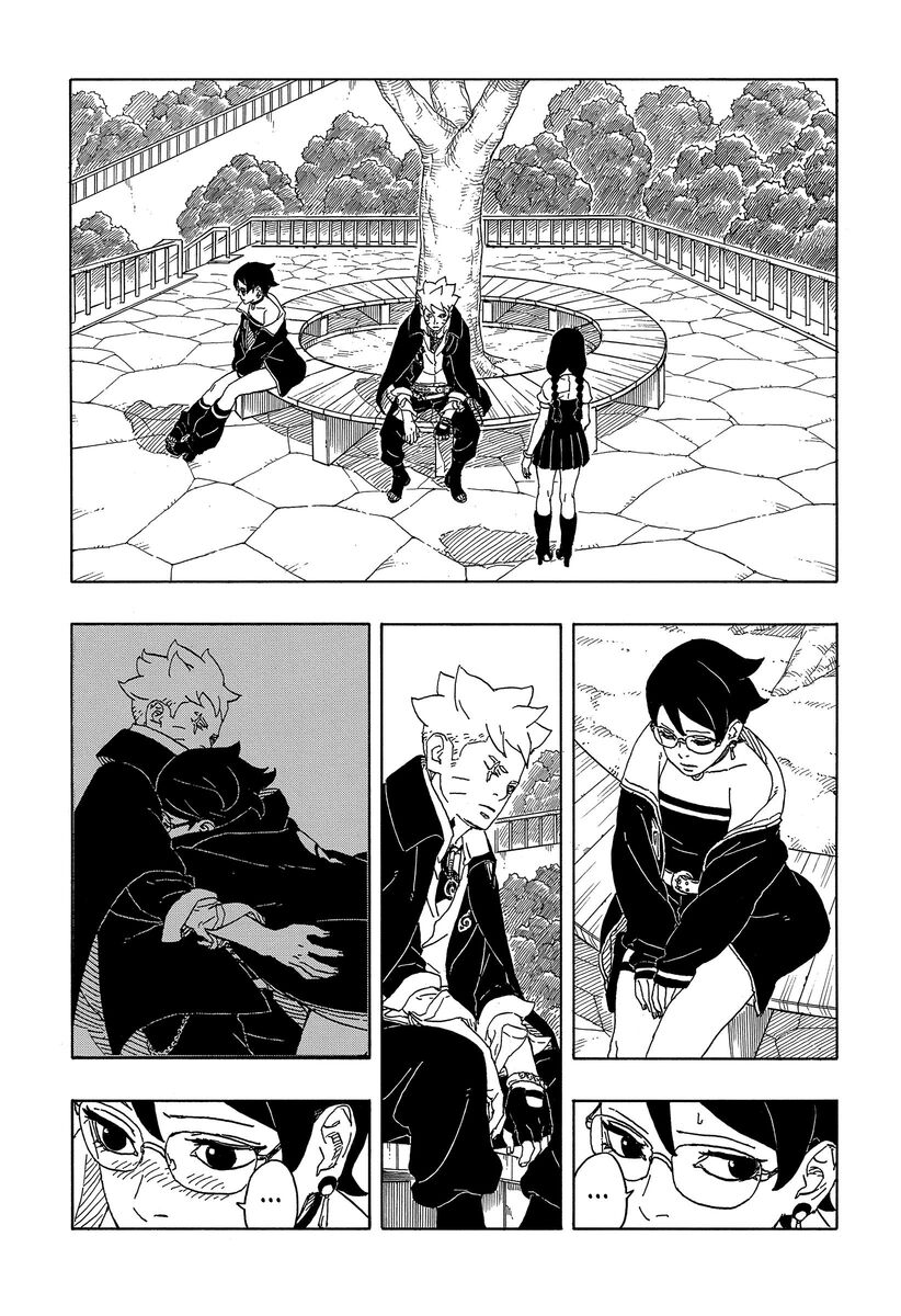Страница 15 главы 6 манги Боруто: Два синих вихря / Boruto: Two Blue Vortex