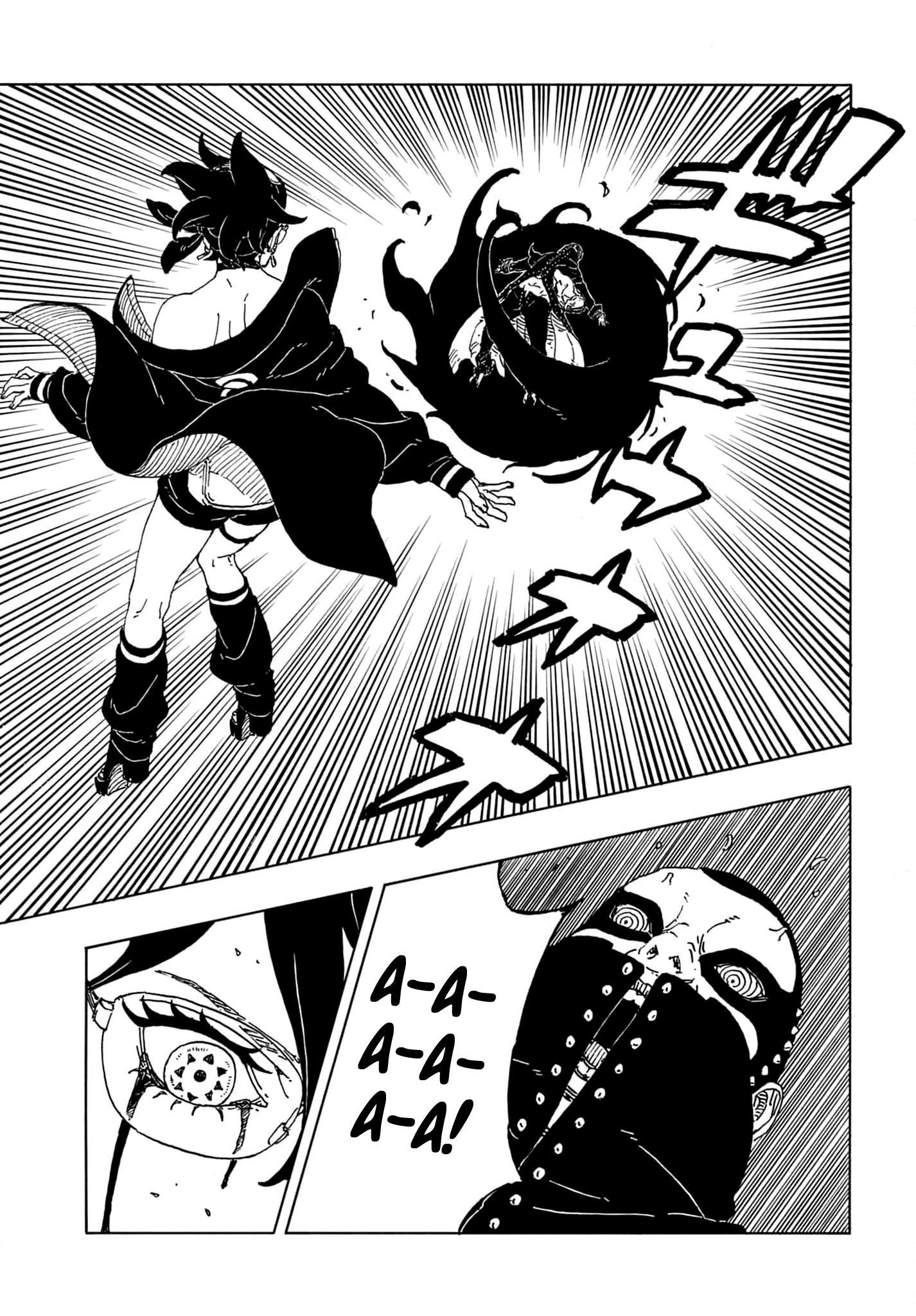 Страница 31 главы 21 манги Боруто: Два синих вихря / Boruto: Two Blue Vortex