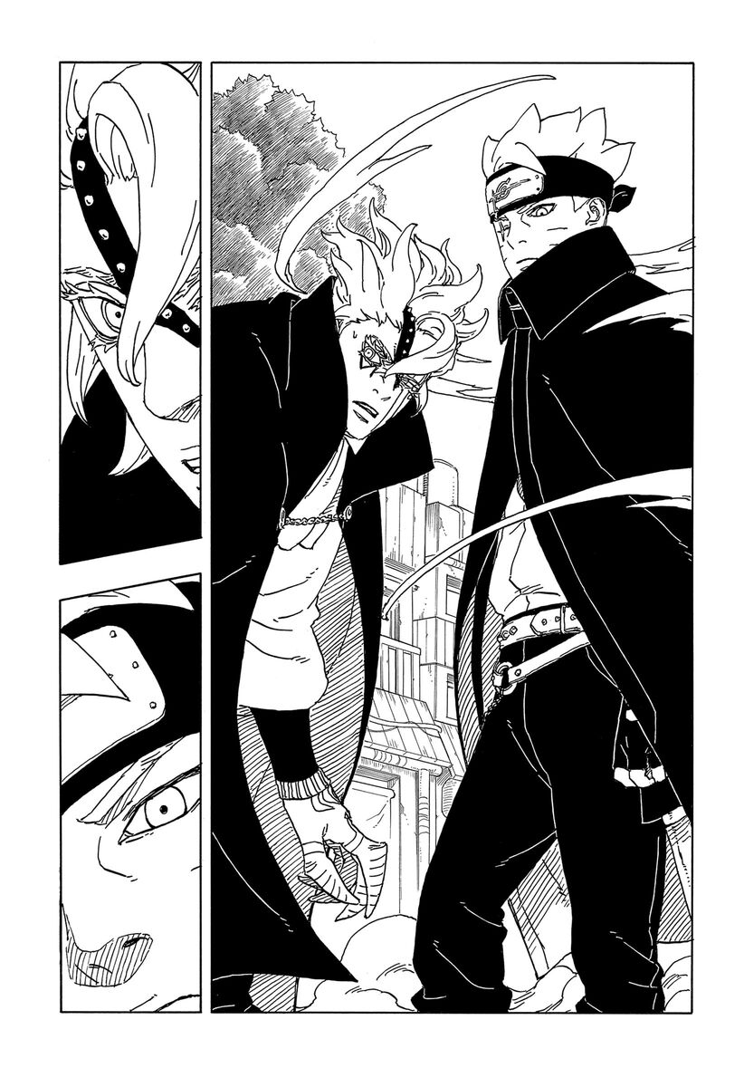 Страница 15 главы 3 манги Боруто: Два синих вихря / Boruto: Two Blue Vortex