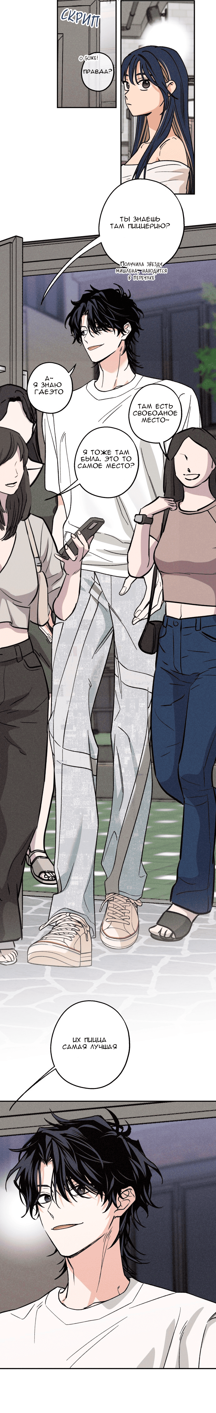 Страница 10 главы 21 манги Между делом / In Between