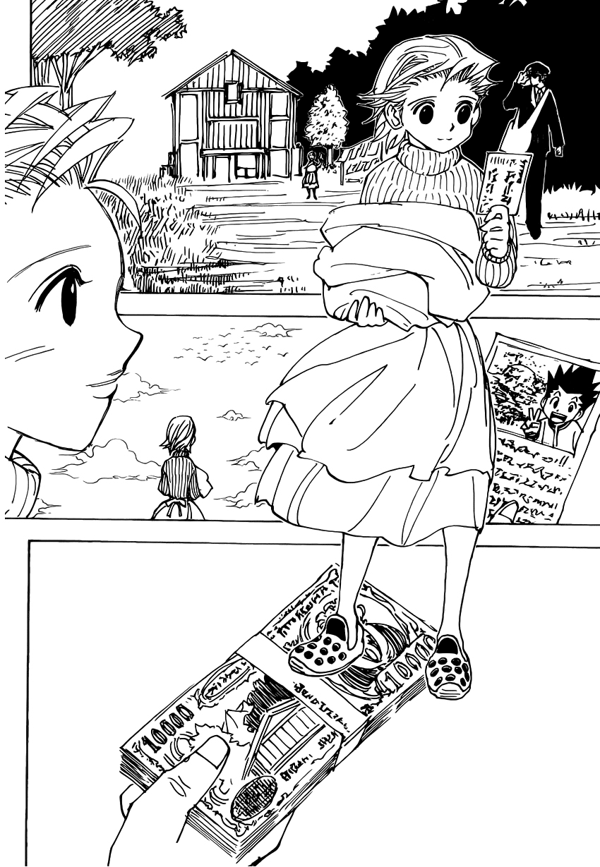 Страница 5 главы 339 манги Охотник х Охотник / Hunter x Hunter