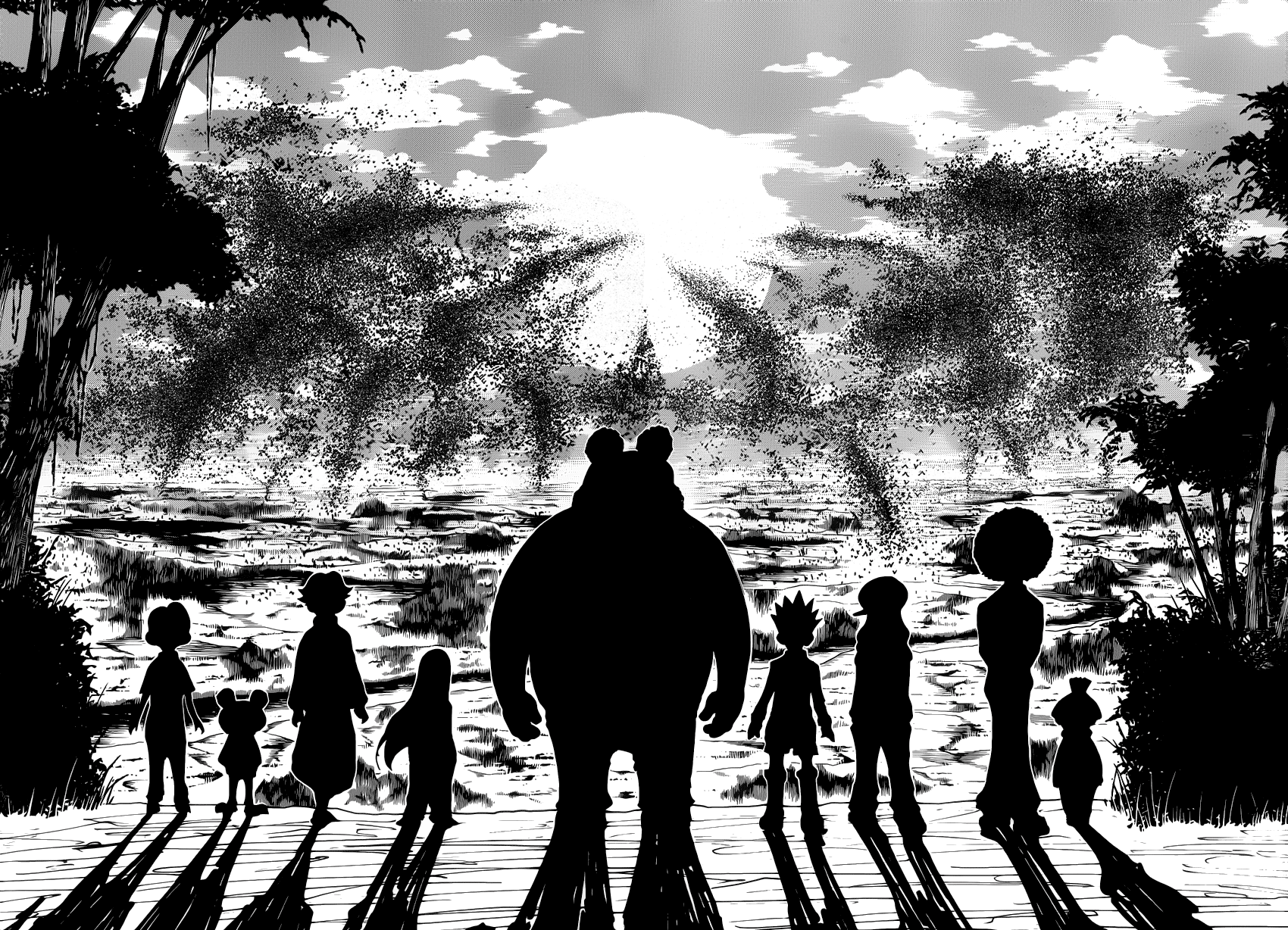 Страница 10 главы 339 манги Охотник х Охотник / Hunter x Hunter