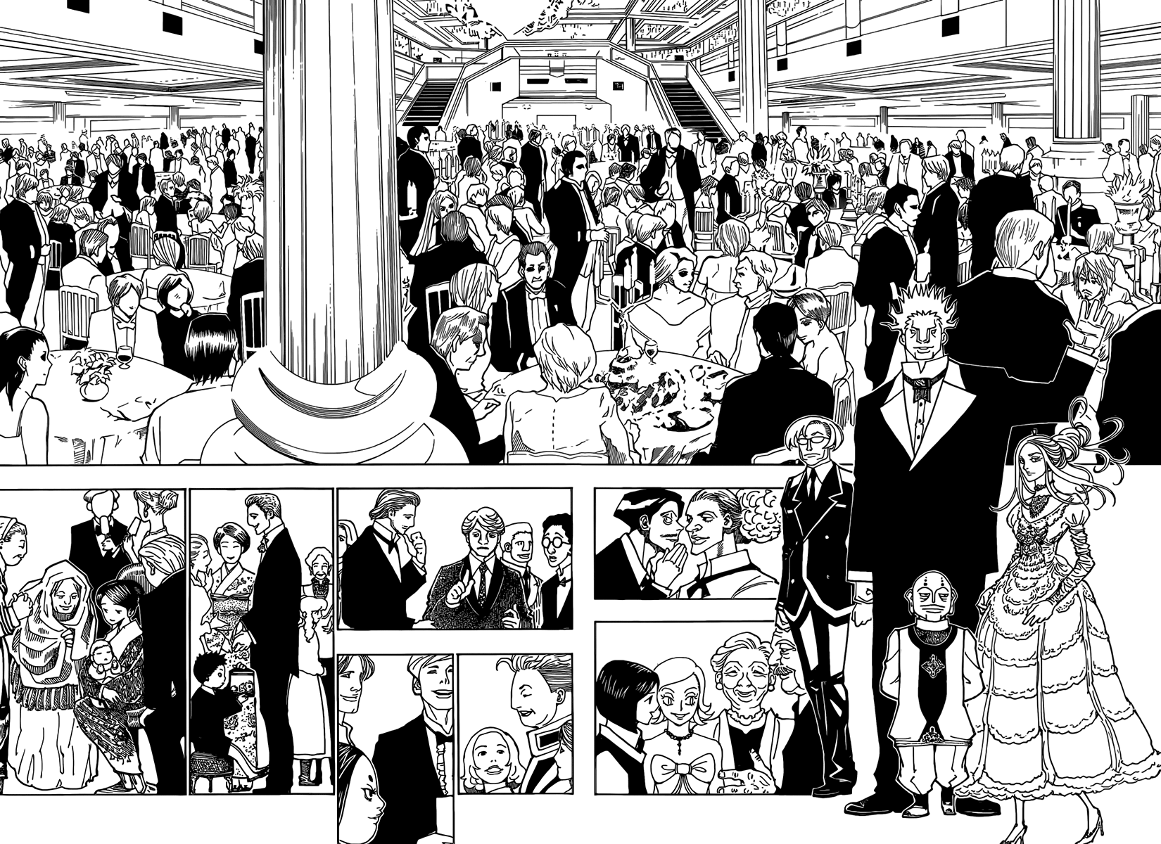 Страница 9 главы 358 манги Охотник х Охотник / Hunter x Hunter