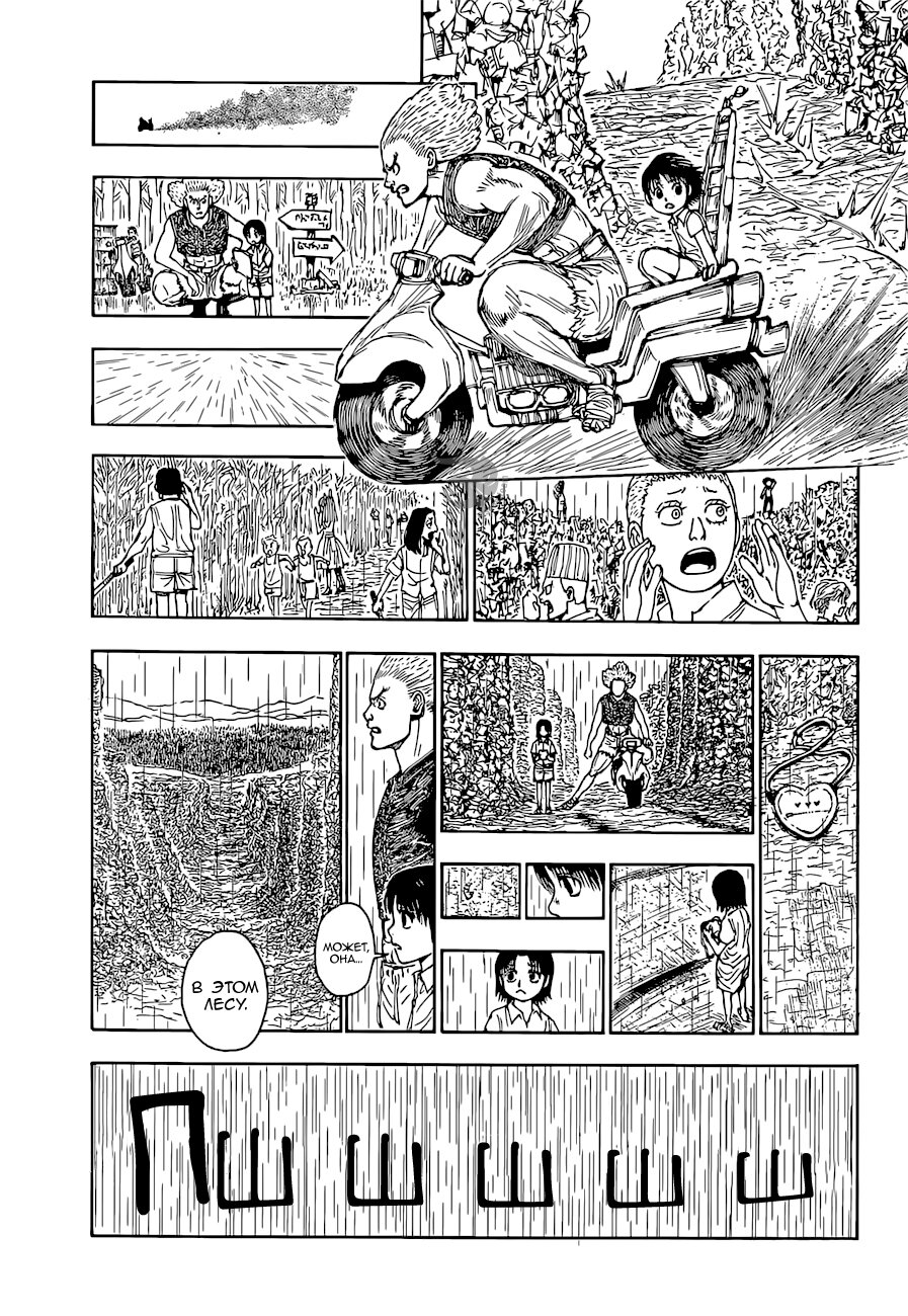 Страница 6 главы 397 манги Охотник х Охотник / Hunter x Hunter