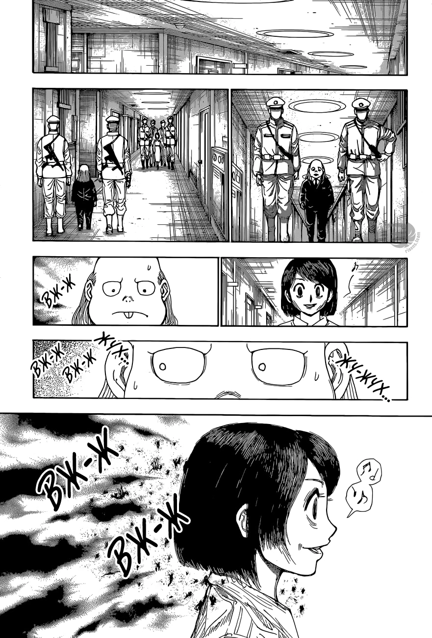 Страница 17 главы 400 манги Охотник х Охотник / Hunter x Hunter