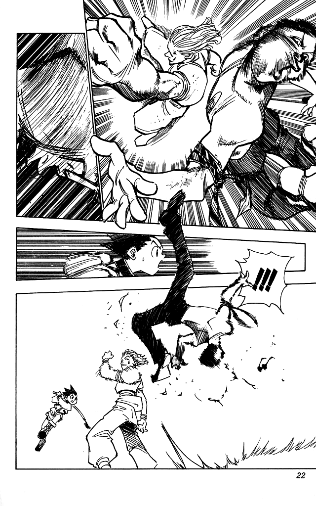Страница 21 главы 9 манги Охотник х Охотник / Hunter x Hunter