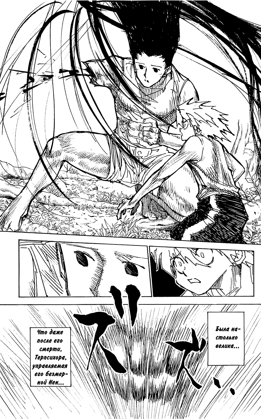 Страница 10 главы 307 манги Охотник х Охотник / Hunter x Hunter