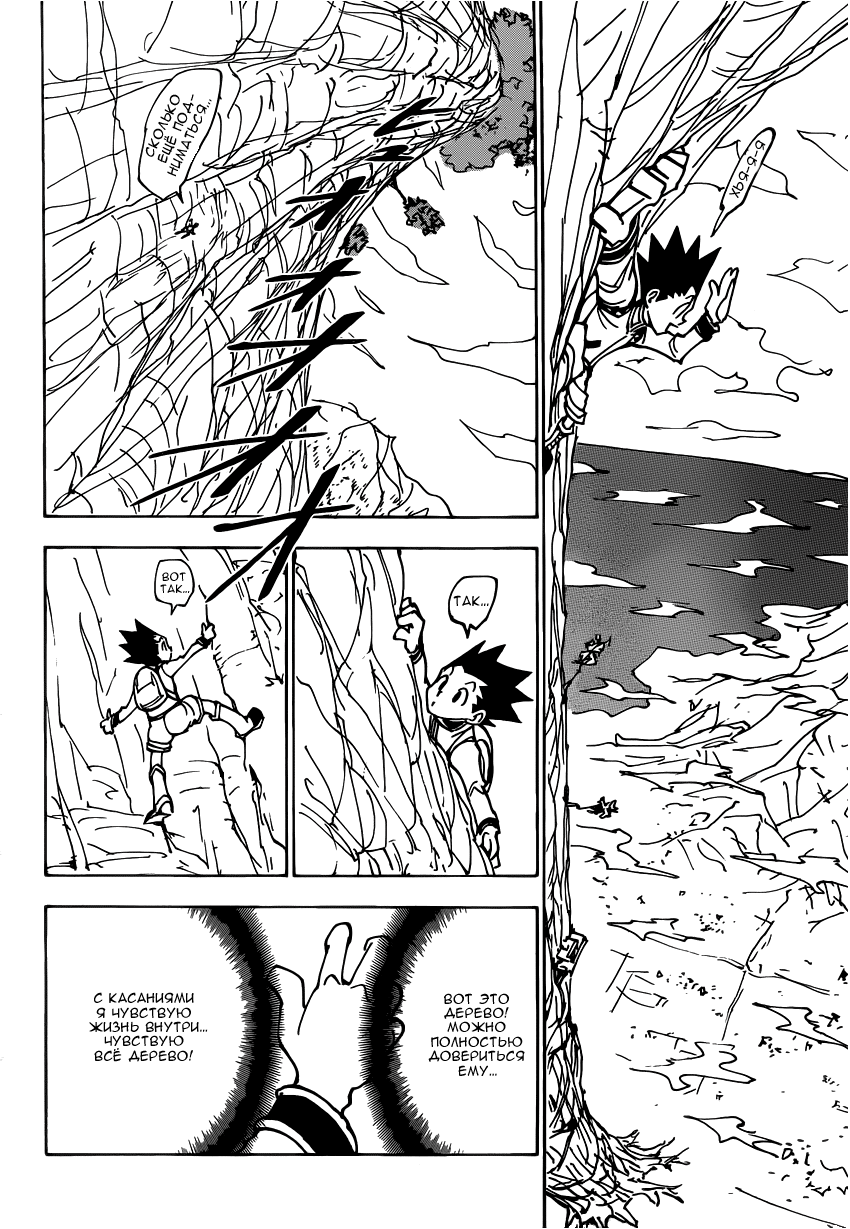 Страница 9 главы 338 манги Охотник х Охотник / Hunter x Hunter