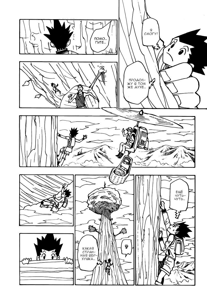 Страница 10 главы 338 манги Охотник х Охотник / Hunter x Hunter