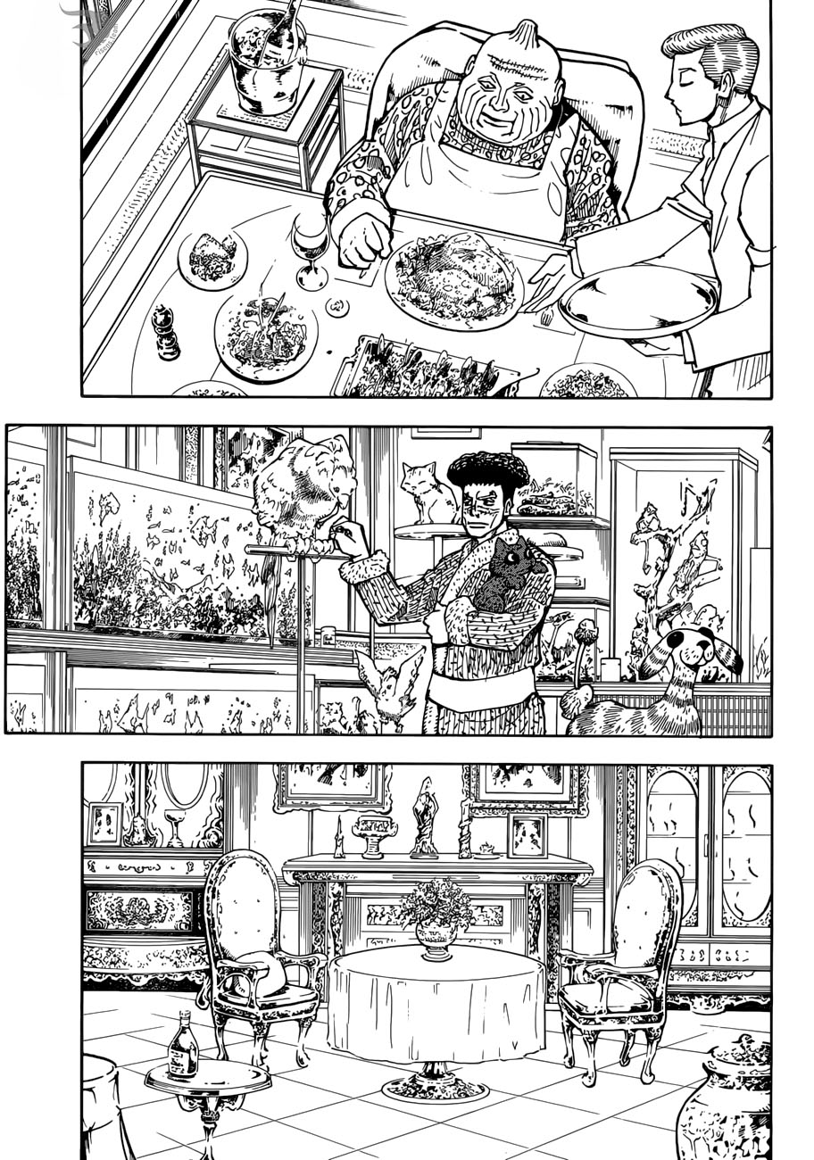 Страница 7 главы 384 манги Охотник х Охотник / Hunter x Hunter