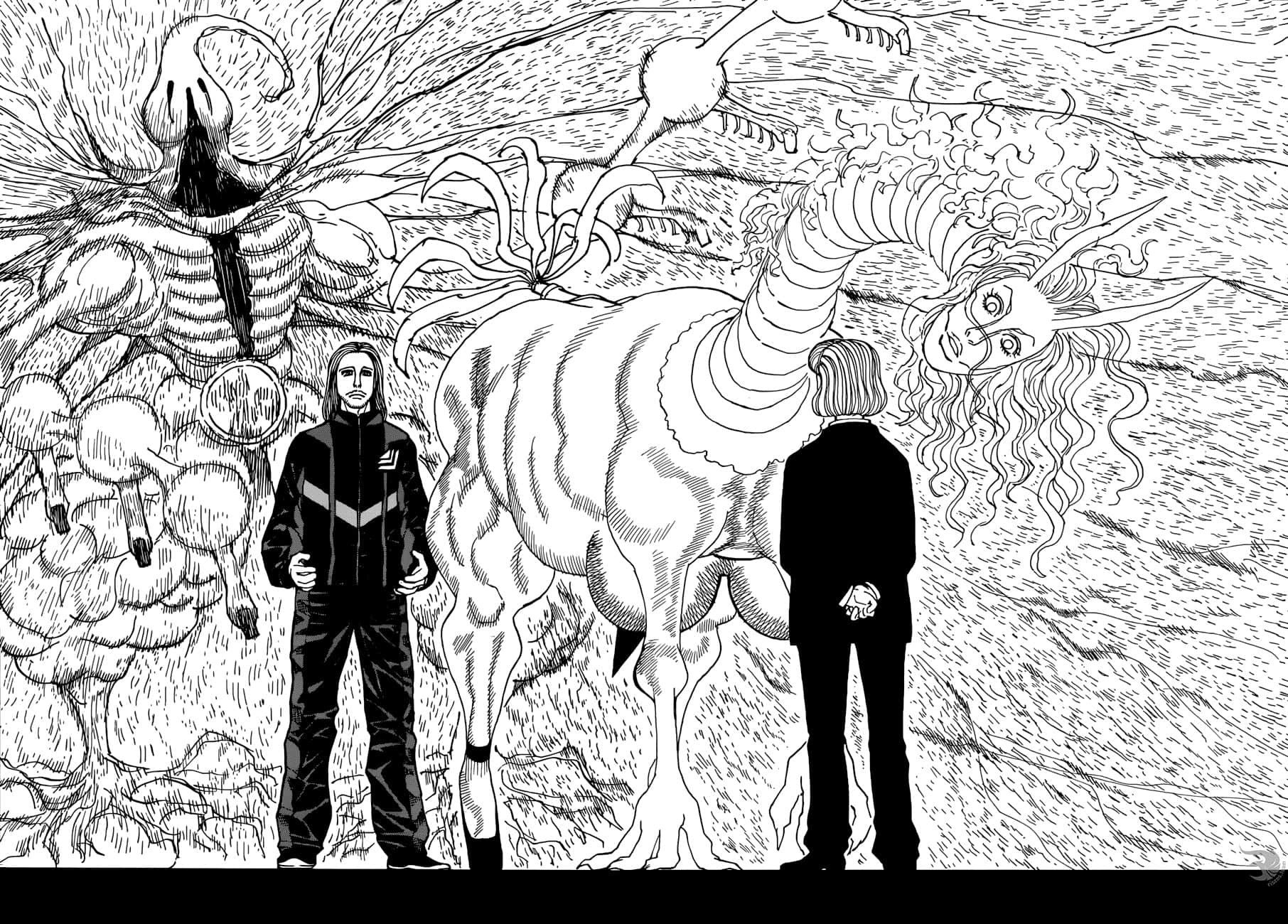 Страница 12 главы 384 манги Охотник х Охотник / Hunter x Hunter