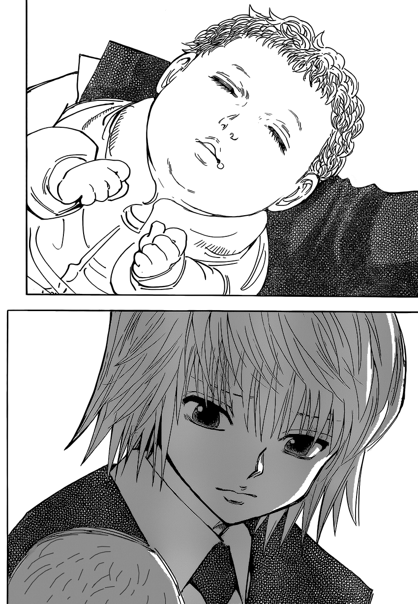 Страница 19 главы 350 манги Охотник х Охотник / Hunter x Hunter