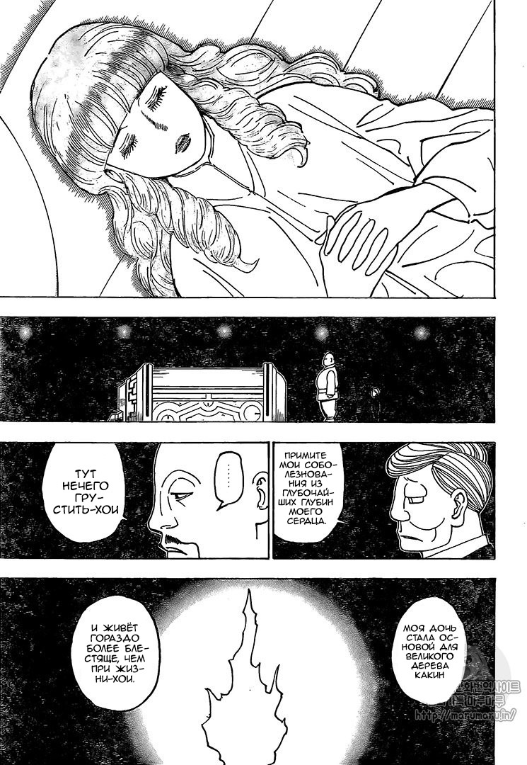 Страница 18 главы 371 манги Охотник х Охотник / Hunter x Hunter