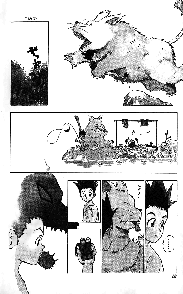 Страница 16 главы 1 манги Охотник х Охотник / Hunter x Hunter
