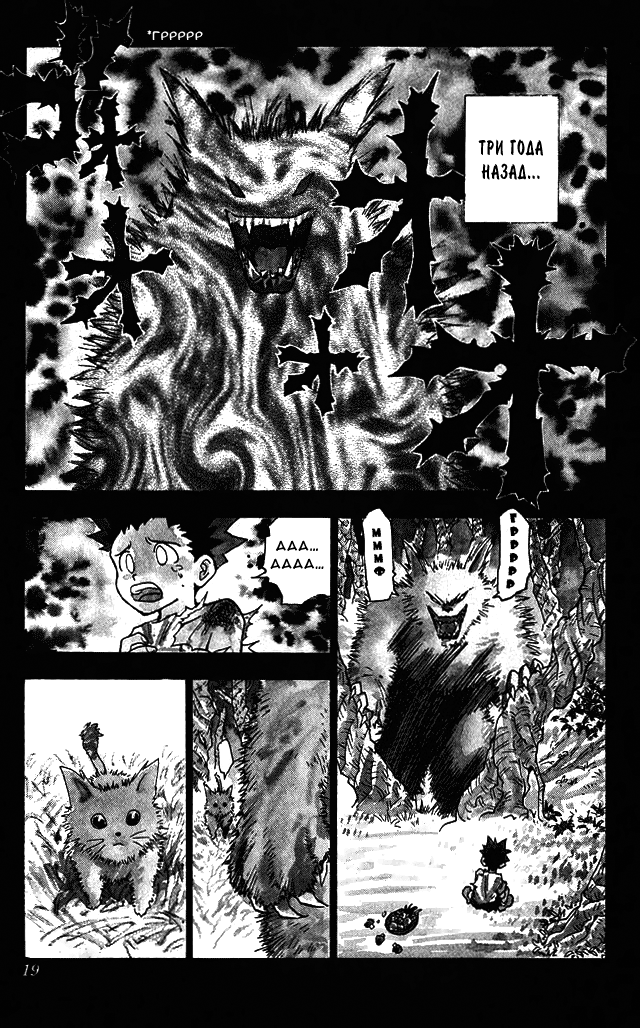 Страница 17 главы 1 манги Охотник х Охотник / Hunter x Hunter