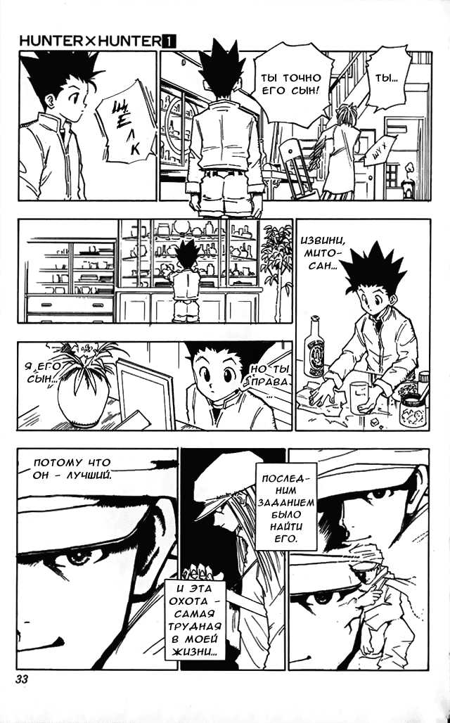 Страница 31 главы 1 манги Охотник х Охотник / Hunter x Hunter