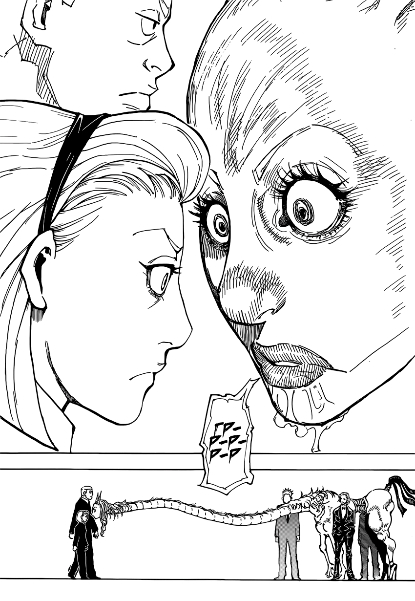 Страница 18 главы 362 манги Охотник х Охотник / Hunter x Hunter