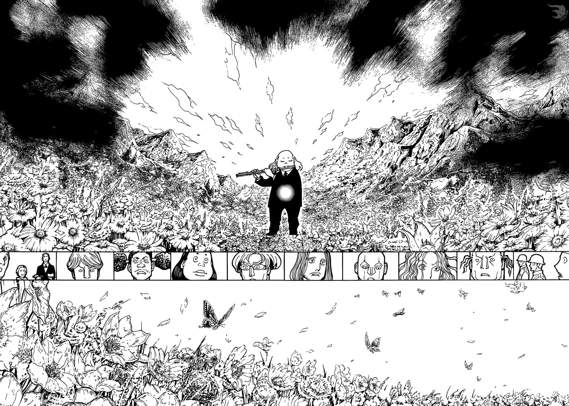 Страница 8 главы 383 манги Охотник х Охотник / Hunter x Hunter