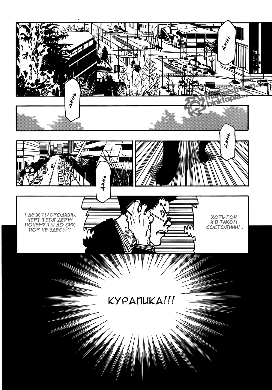 Страница 11 главы 325 манги Охотник х Охотник / Hunter x Hunter