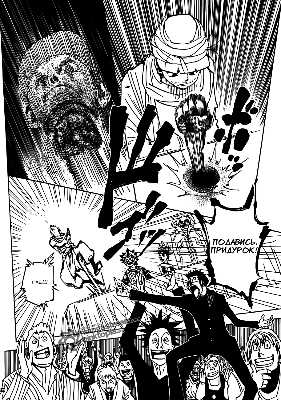 Страница 17 главы 325 манги Охотник х Охотник / Hunter x Hunter