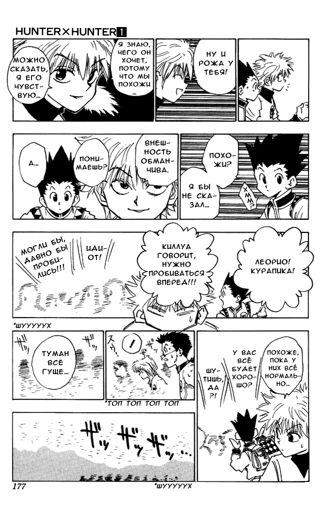 Страница 13 главы 8 манги Охотник х Охотник / Hunter x Hunter