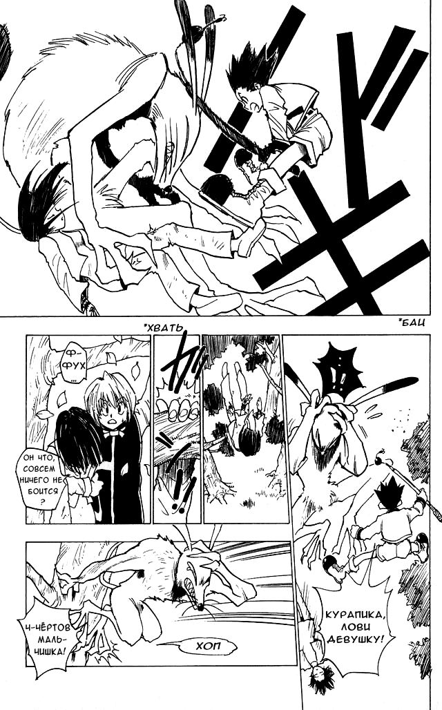 Страница 11 главы 4 манги Охотник х Охотник / Hunter x Hunter