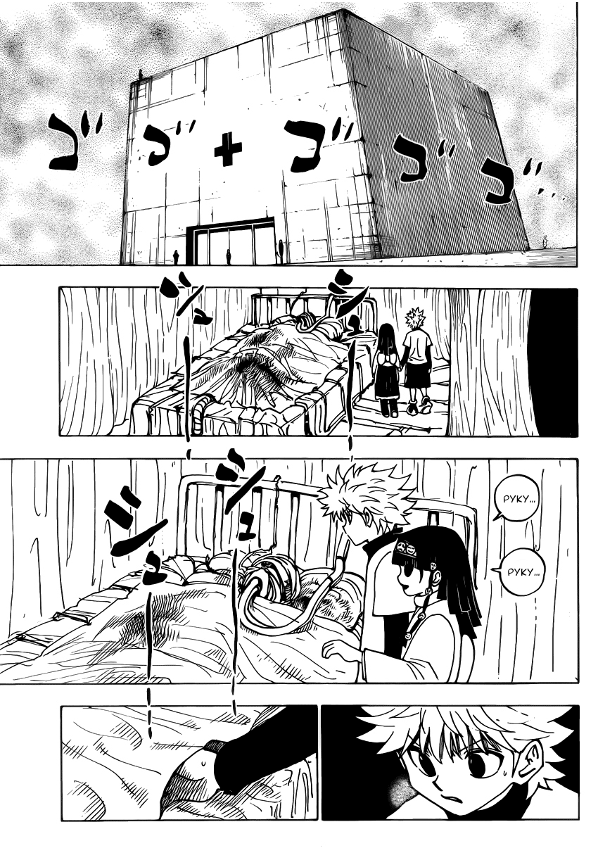 Страница 10 главы 333 манги Охотник х Охотник / Hunter x Hunter
