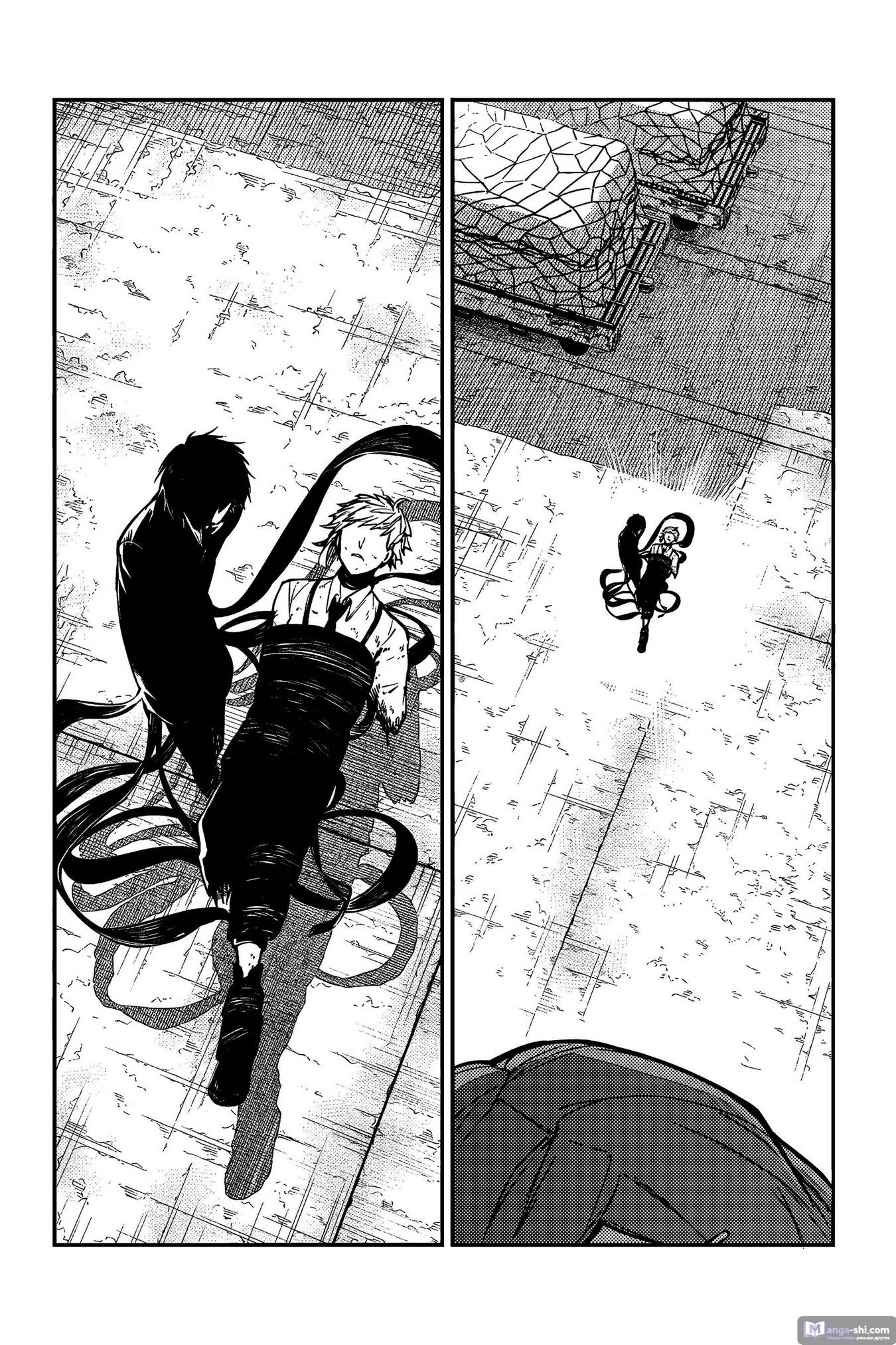 Страница 16 главы 110.5 манги Великий из Бродячих Псов / Bungou Stray Dogs
