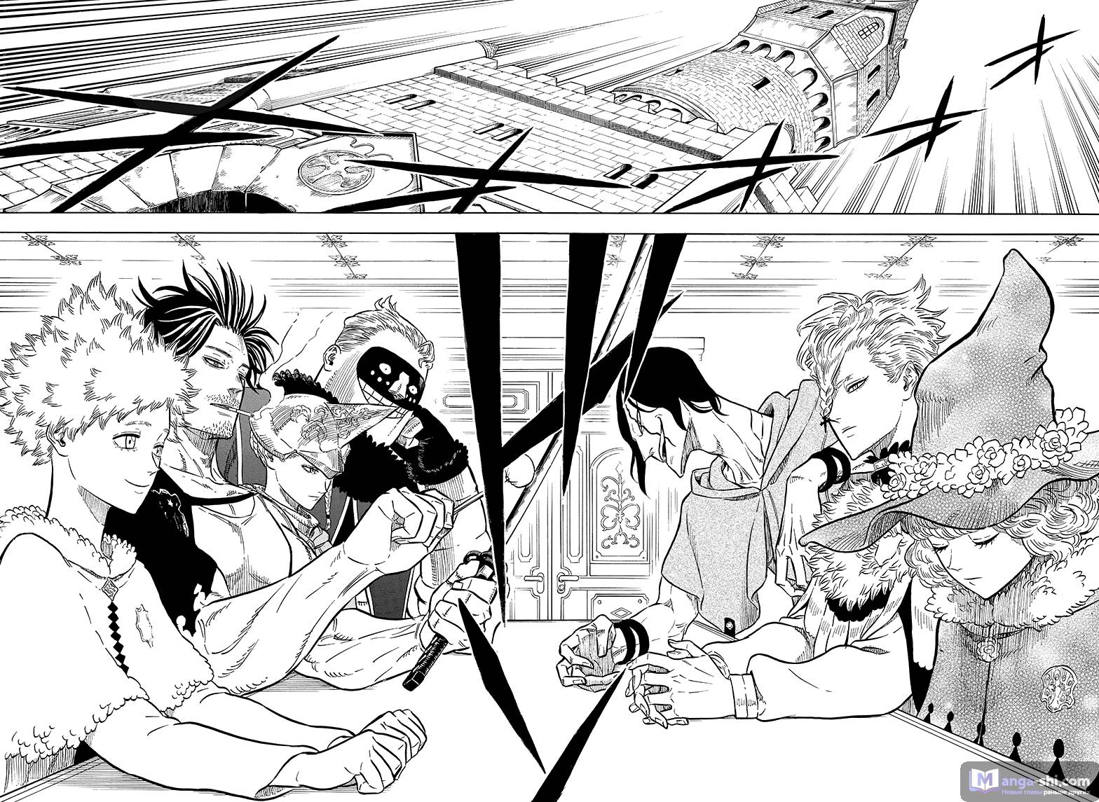 Страница 6 главы 54 манги Чёрный Клевер / Black Clover