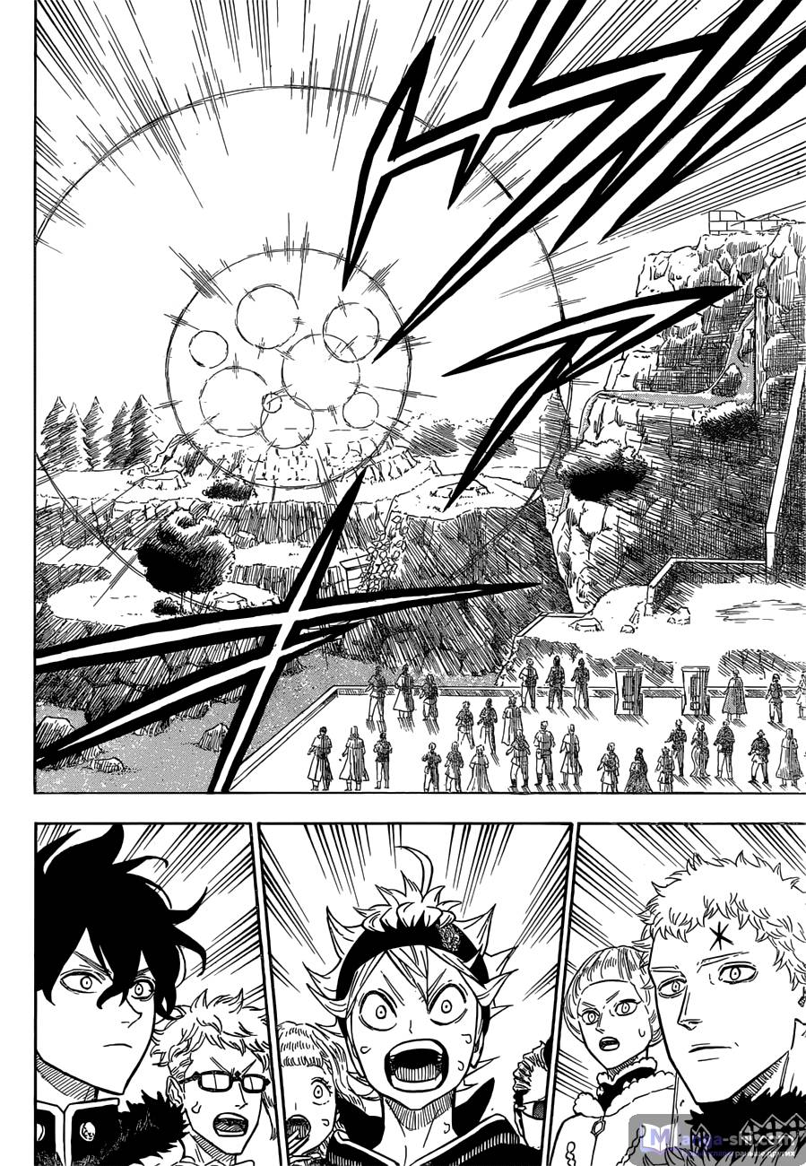 Страница 8 главы 127 манги Чёрный Клевер / Black Clover