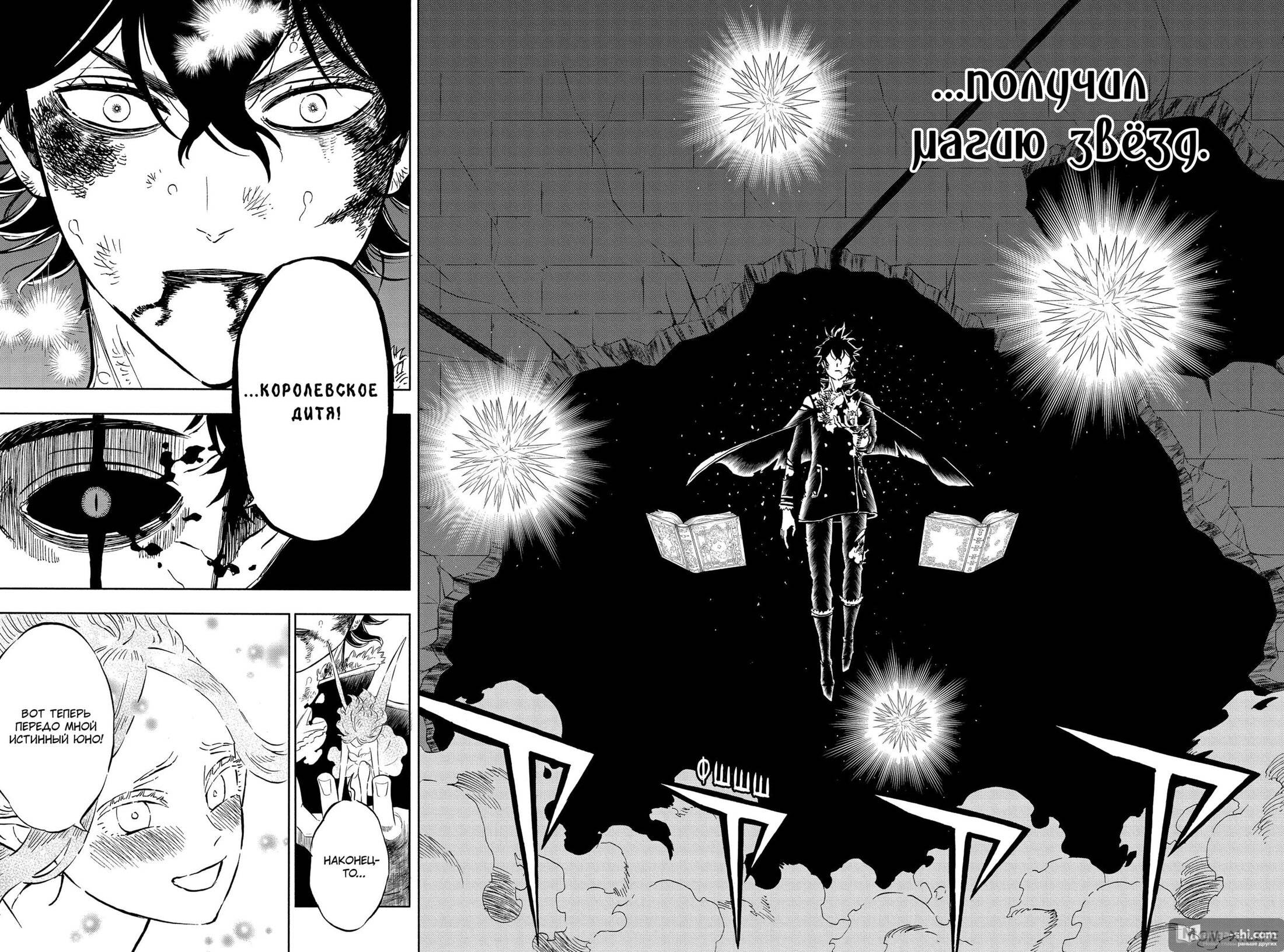Страница 4 главы 309 манги Чёрный Клевер / Black Clover