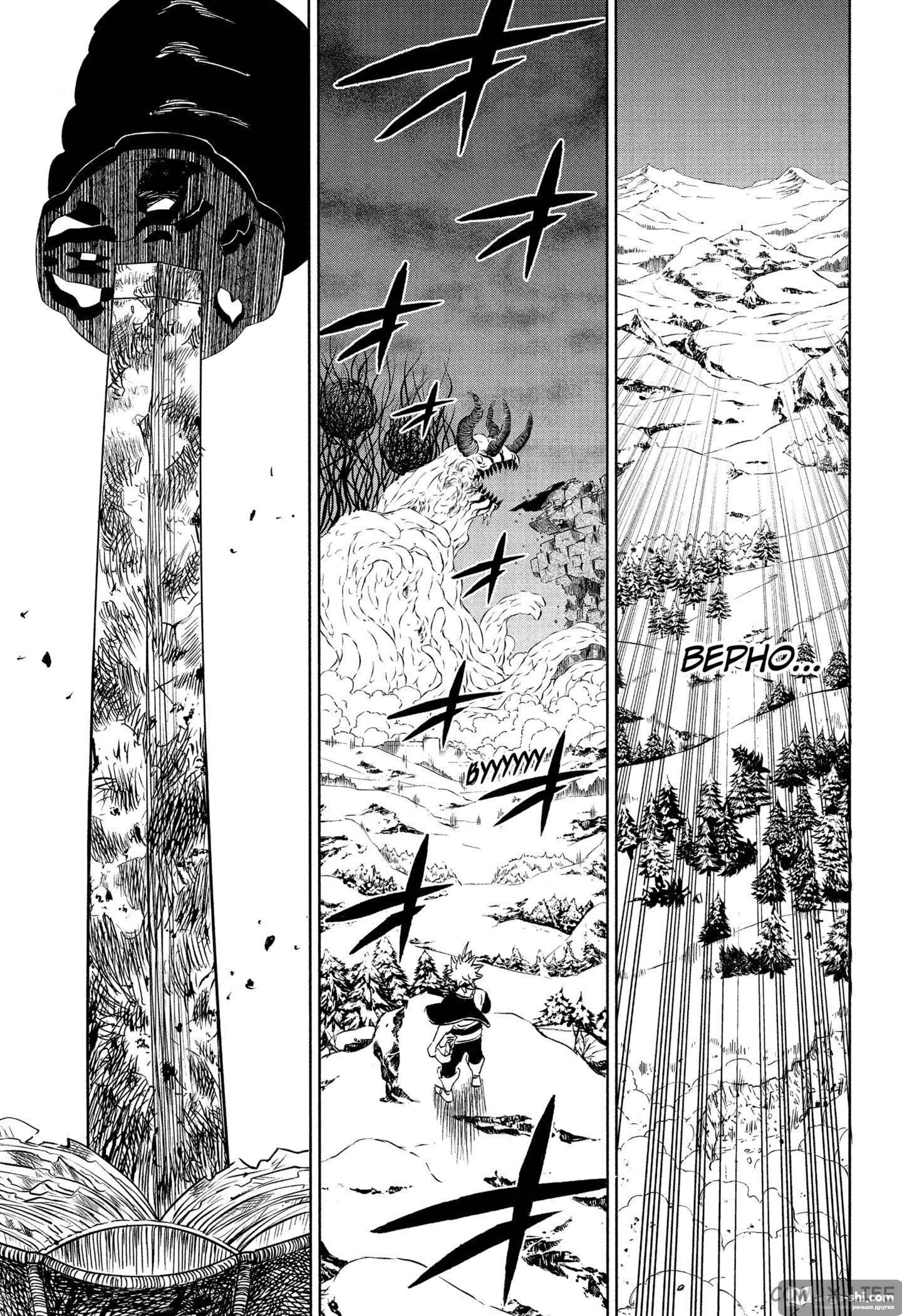 Страница 12 главы 315 манги Чёрный Клевер / Black Clover