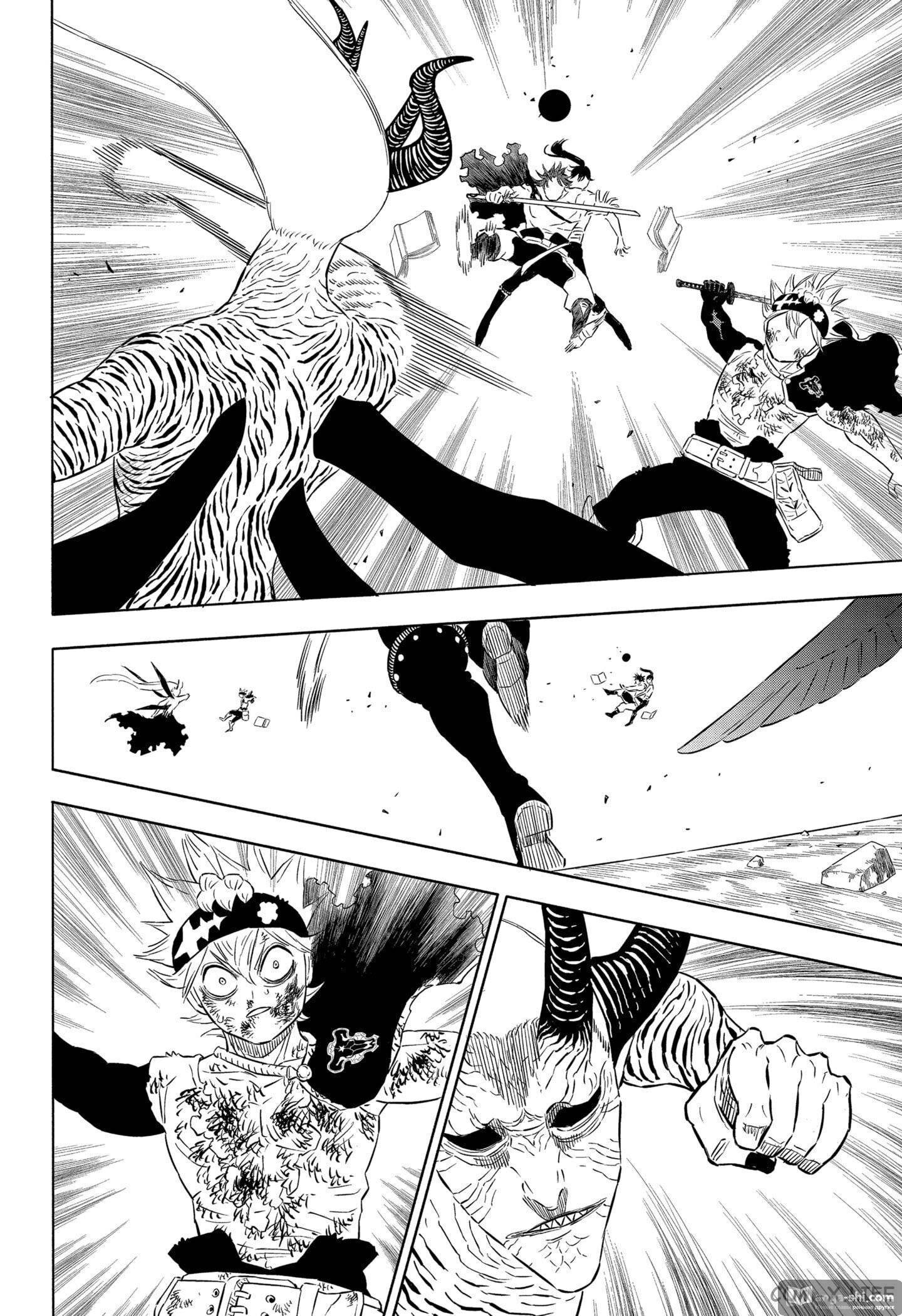 Страница 6 главы 323 манги Чёрный Клевер / Black Clover