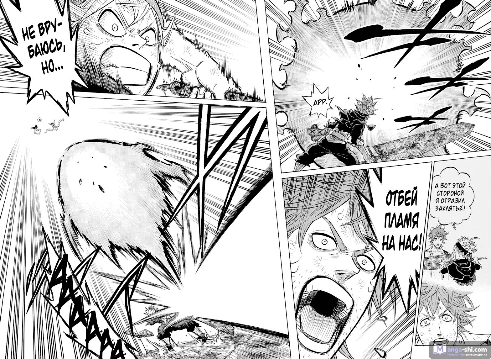 Страница 14 главы 91 манги Чёрный Клевер / Black Clover