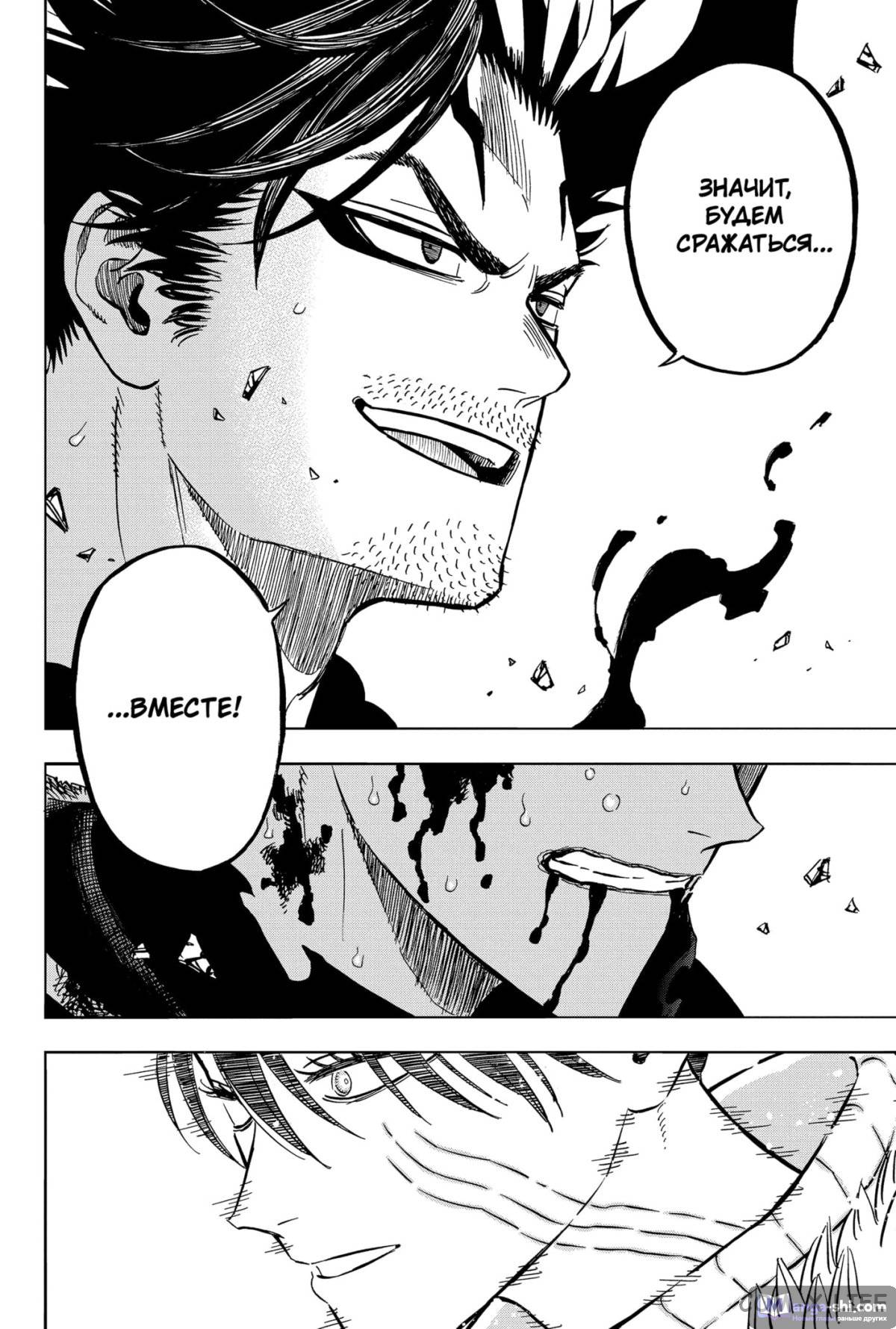 Страница 15 главы 375 манги Чёрный Клевер / Black Clover