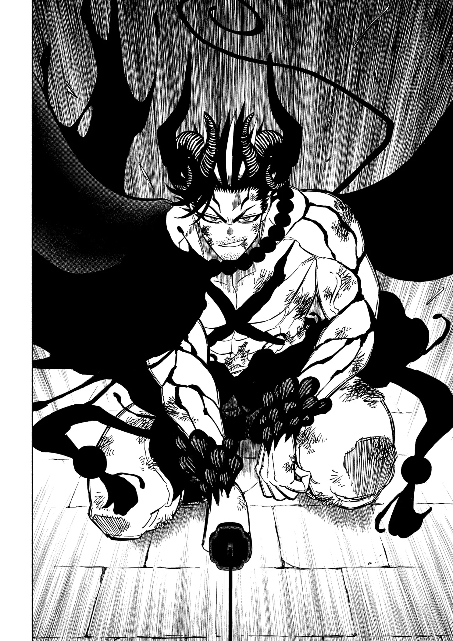 Страница 13 главы 385 манги Чёрный Клевер / Black Clover