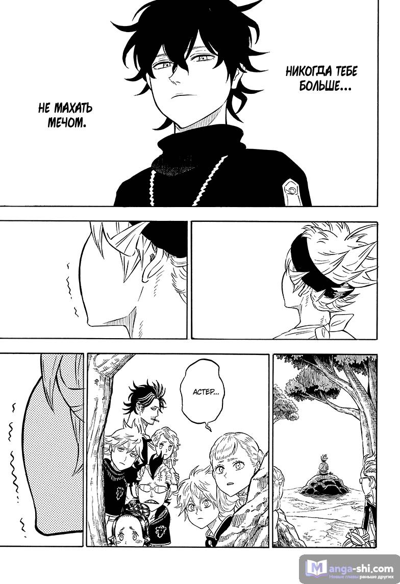 Страница 15 главы 80 манги Чёрный Клевер / Black Clover