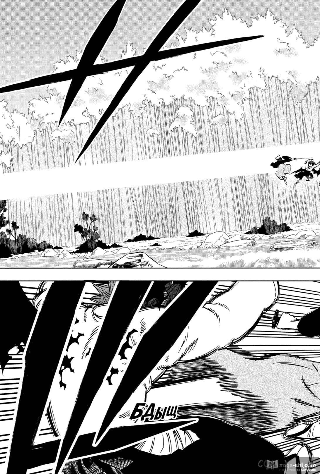 Страница 13 главы 340 манги Чёрный Клевер / Black Clover