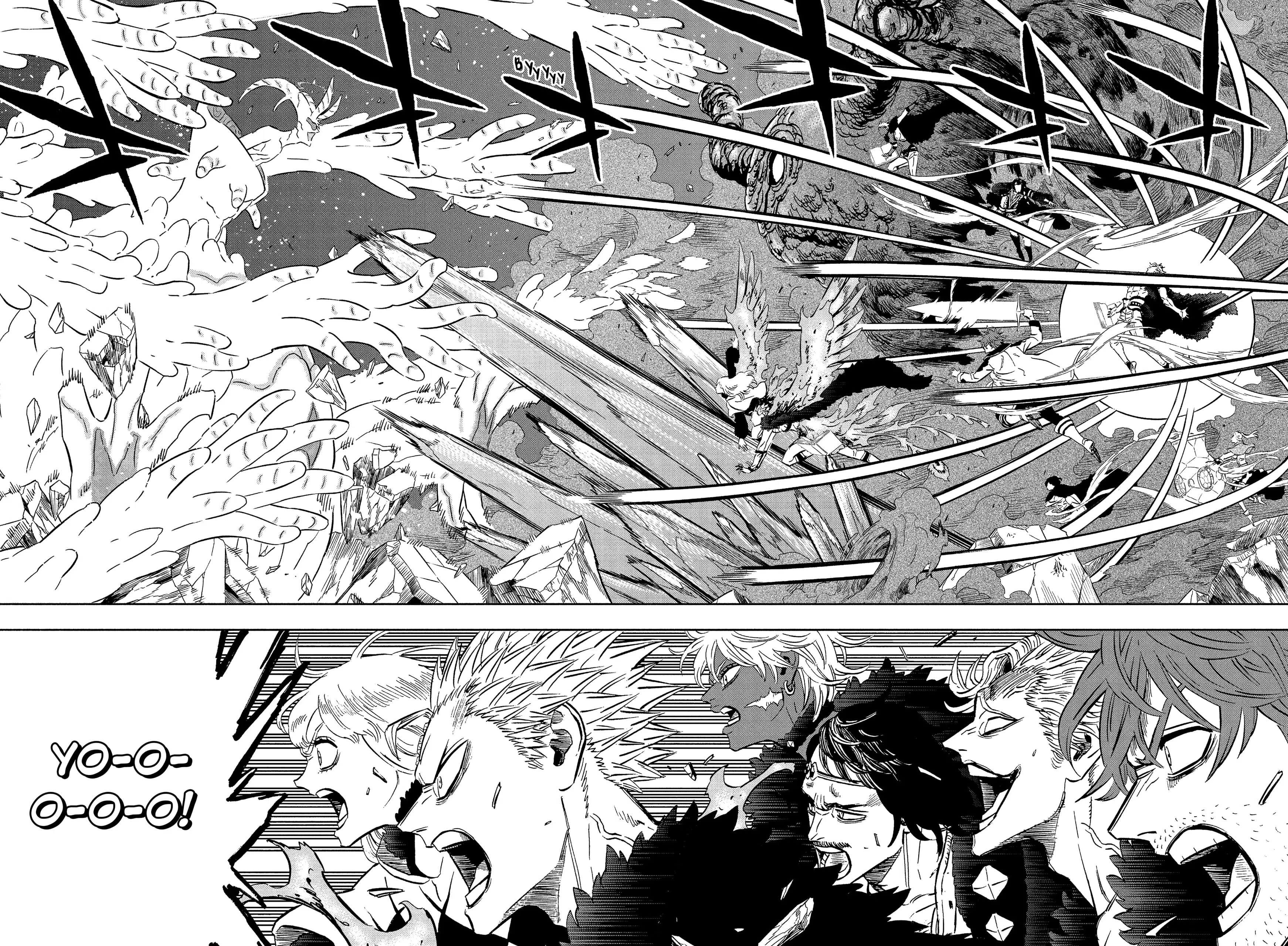 Страница 4 главы 382 манги Чёрный Клевер / Black Clover