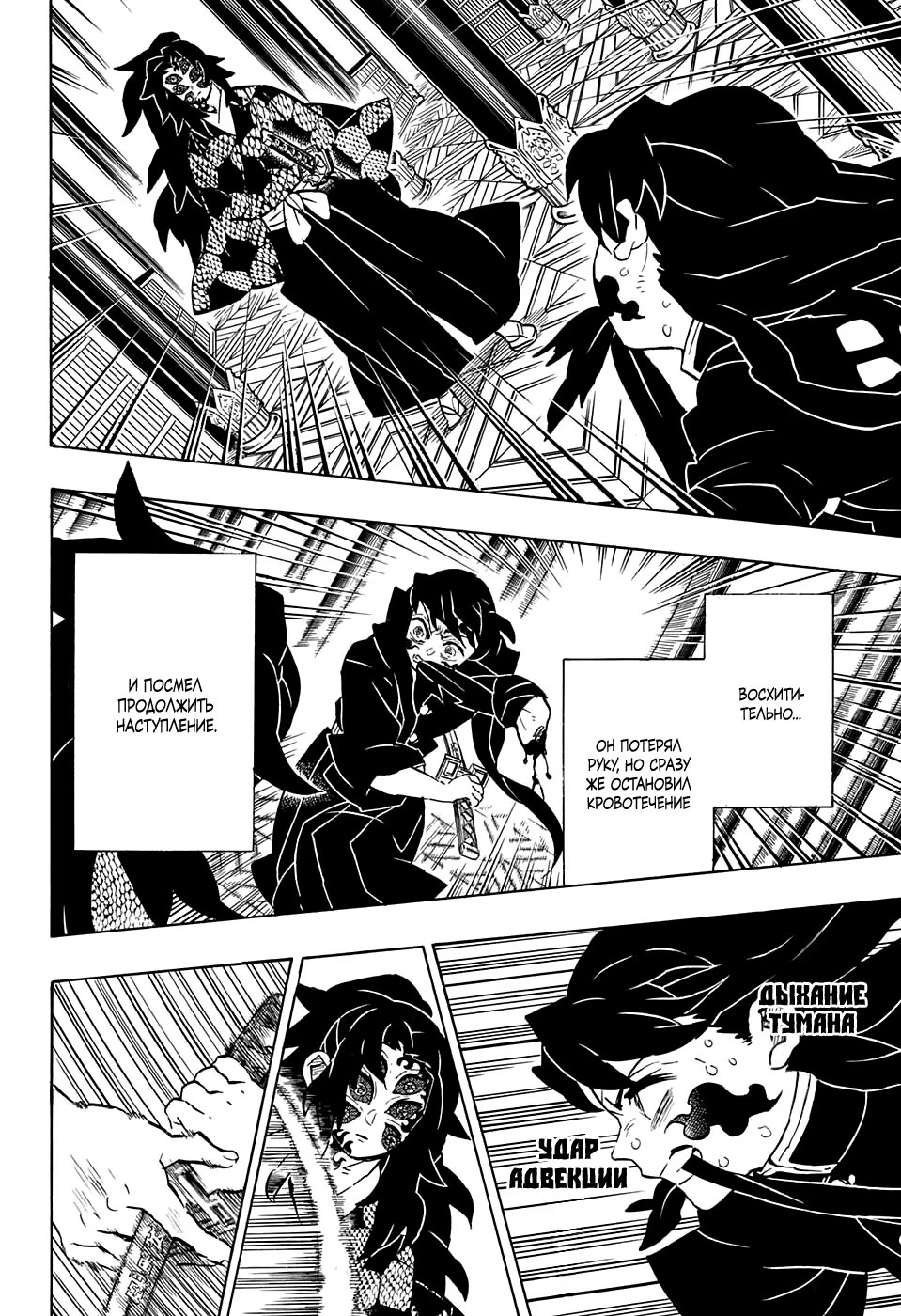 Страница 17 главы 165 манги Клинок, рассекающий демонов / Kimetsu no Yaiba