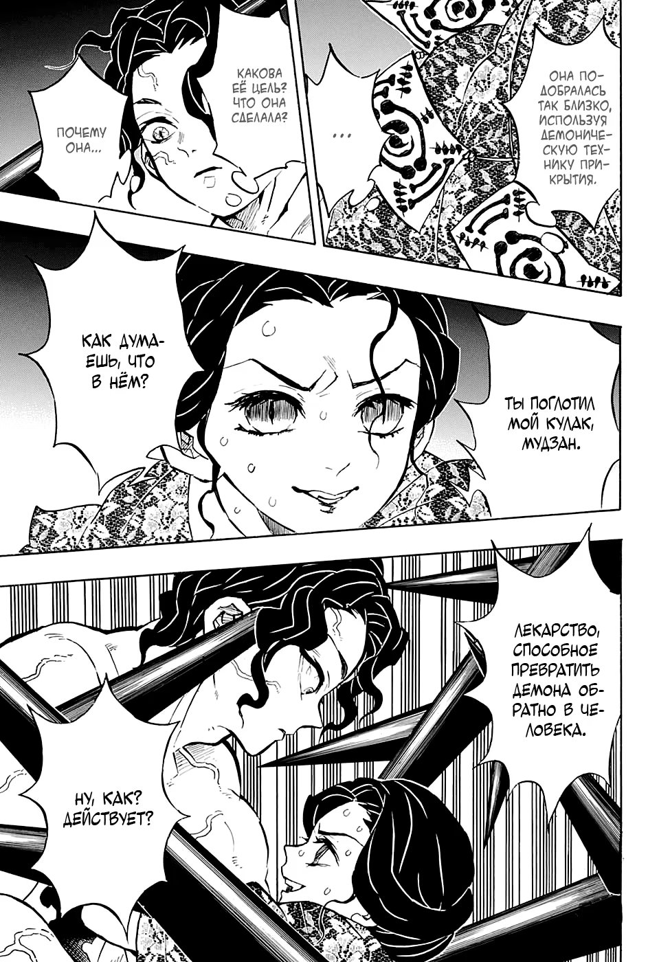 Страница 14 главы 138 манги Клинок, рассекающий демонов / Kimetsu no Yaiba