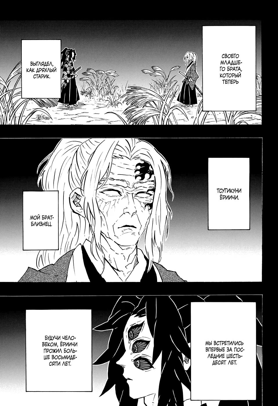 Страница 9 главы 174 манги Клинок, рассекающий демонов / Kimetsu no Yaiba