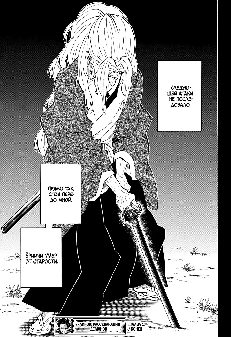 Страница 19 главы 174 манги Клинок, рассекающий демонов / Kimetsu no Yaiba